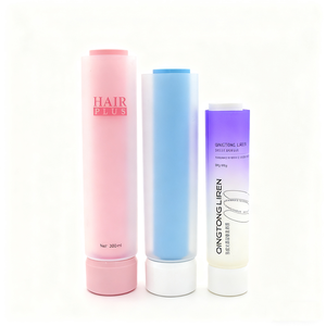 หลอดพลาสติกบรรจุเครื่องสำอางแบบ2 in 1ขนาด60มล. และ60มล. บรรจุภัณฑ์แบบบีบสองช่องสำหรับล้างหน้าด้วยมือ - Product Image 6