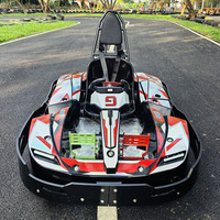 Go Kart Eléctrico de Carreras para Adultos, 72V 20A, Batería LFP, con Freno Hidráulico