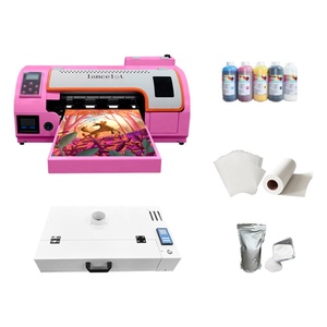 La Mejor Impresora DTF para Pequeñas Empresas, Impresora DTF Rosa A3 para Chicas, Impresora DTF A3 Xp600 con Circulación de Tinta Blanca, Fácil de Operar - Product Image 1