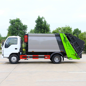 Camión de Basura ISUZU de 5000L, Vehículo Compactador de Residuos, Diésel, Transmisión Manual, Euro 4, Blanco - Product Image 4