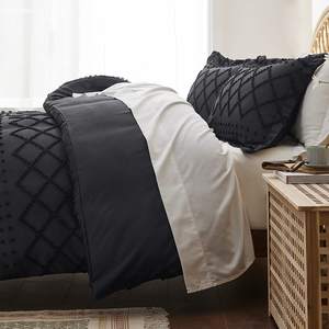 Ensemble de housse de <span class=keywords><strong>couette</strong></span> de luxe haut de gamme Queen Size literie pour toutes les saisons broderie Shabby Chic literie de maison - Product Image 5