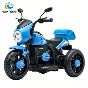 <span class=keywords><strong>HT</strong></span> 609 Hoogwaardige Elektrische 3-Wieler Motorfiets 6V Oplaadbaar Rijdend Speelgoed voor 3+ Jaar EN71 & ASTM Gecertificeerd Unisex - Product Image 1