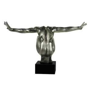 Bán buôn tùy chỉnh Hiện Đại Nam thợ lặn bức tượng nhựa trang trí đối tượng vận động viên tác phẩm điêu khắc - Product Image 4