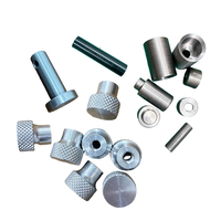 Services d'usinage CNC sur mesure OEM, pièces usinées, usinage CNC personnalisé d'écrous moletés en Al6061-T6 anodisé