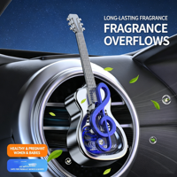 Penyegar Udara Mobil Mewah Modern Berbahan Alloy dengan Energi Surya, Klip Aromaterapi, Aroma Alami & Minyak Esensial