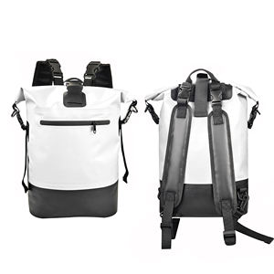 ZONYSUN <strong>Waterproof</strong> Dry <strong>Bag</strong> PVC 500D <strong>Waterproof</strong> Backpack Double Strap <strong>Waterproof</strong> Pouch For Outdoor Sports - Product Image 1