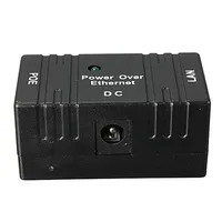 2025 ESCAM 10M/100Mbp Pasivo POE Power Over Ethernet Inyector Splitter Adaptador de montaje en pared para redes de cámaras IP CCTV
