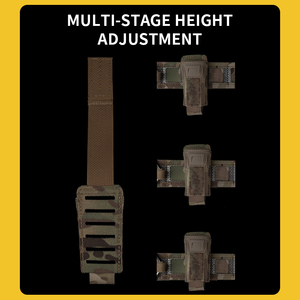 SIVI <strong>9MM</strong> Mag Pouch Agilit Style Magazine Pouch With Protective Cover Plate Quick Release MOLLE Tactical Belts Gear - Product Image 2