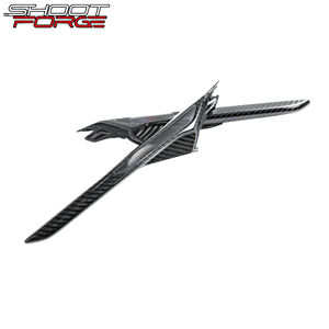 Para BMW M5/F90 Carbon Fiber Aero Flicks Set 3K Dry Carbon Fiber Canards | Piezas aerodinámicas | Accesorios y actualizaciones de guardabarros de coche - Product Image 3