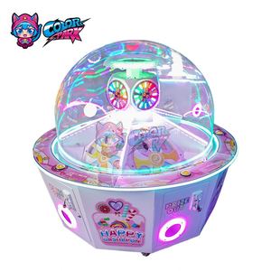 Machine à bonbons et cadeaux pour enfants à monnayeur, cinq joueurs, nouveau design, thème Parc Coloré - Product Image 5