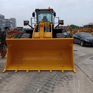 CHINA Shandong Lingong SDLG LG956L 9 Ton Front Loader 2020 <b>Model</b> Wheel Loader Yellow Solid Tire - Product Image 2
