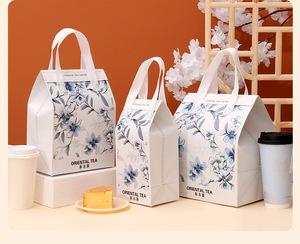 Túi giữ nhiệt thực phẩm có logo tùy chỉnh, chất liệu vải sinh học, chống thấm nước, không dệt, cách nhiệt, dùng cho triển lãm - Product Image 5