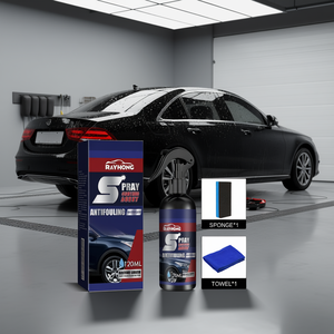 Pintura en Aerosol para Autos Rayhong 120 ml, Protección Antimanchas para un Brillo Negro, Cuidado del Vehículo - Product Image 2