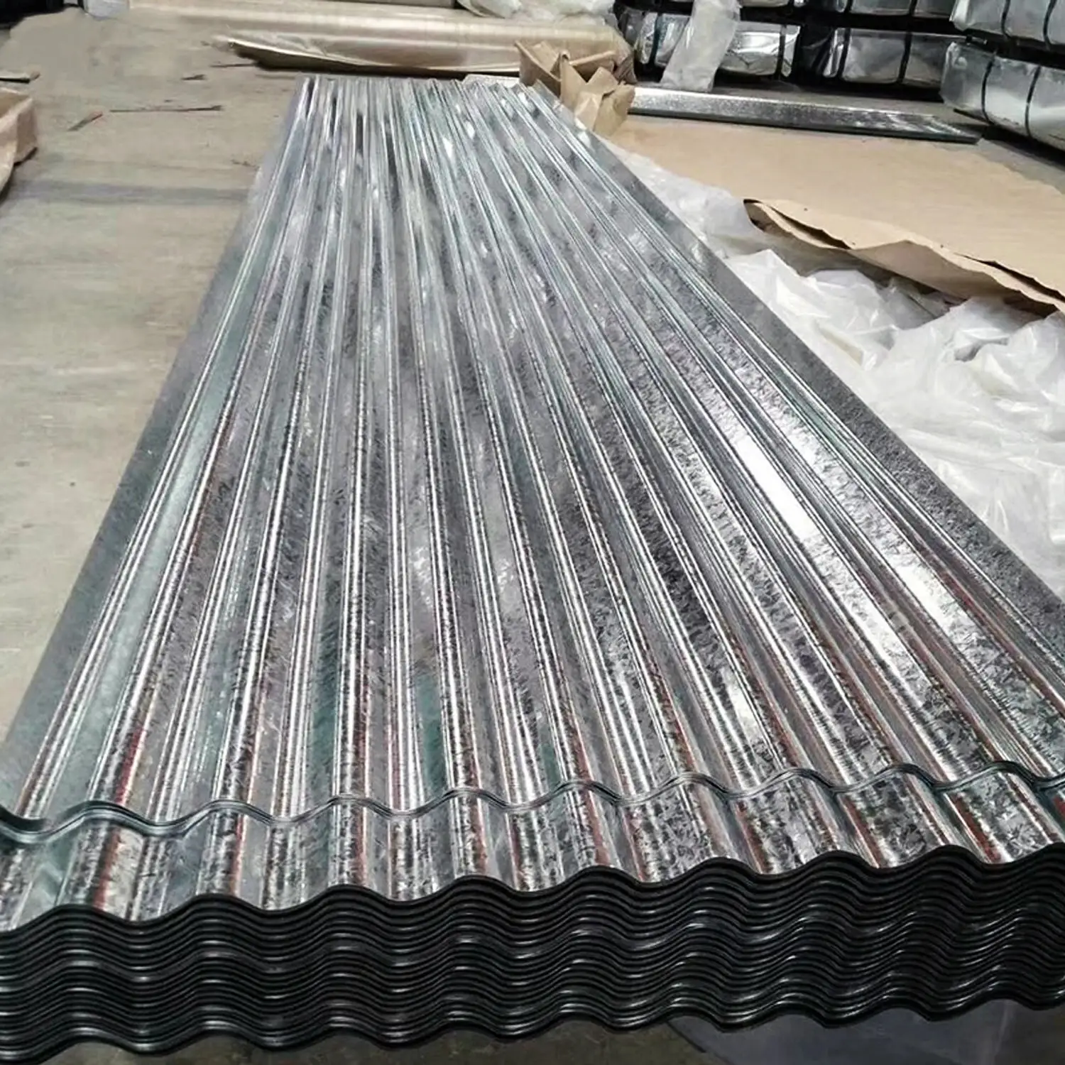 Galvanized iron plate for roofing z40 z275 Galvanized steel Sheet zinc coated Steel Roof plate