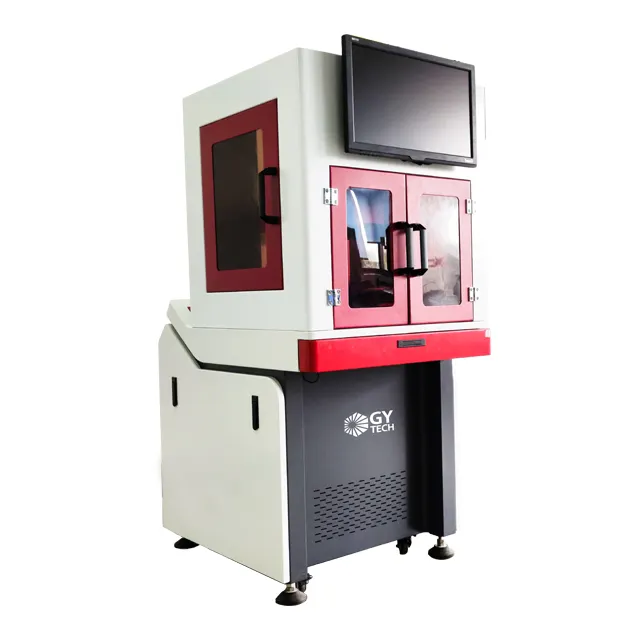 GY UV TT 5W JPT Desktop uv marking laser machine uv fiber laser marking machine