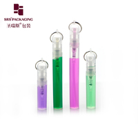 Botol Semprot Mini Portabel 2ml 3ml 4ml 5ml dengan Tutup Gantungan Kunci untuk Parfum & Pembersih Tangan saat Bepergian