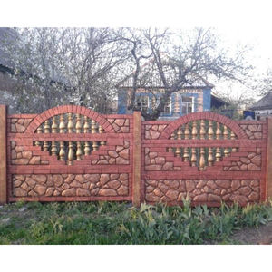 قوالب بلاستيكية من Futian عالية المتانة لألواح أسوار الجدران الخرسانية مسبقة الصنع، قوالب ألواح جدارية أسمنتية بلاستيكية الأكثر مبيعاً للبيع - Product Image 4