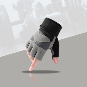 2026 Men's Heavy Duty Half Finger Gym <b>Gloves</b> Breathable Fitness Training Sports Gel Workout Breathable Fitness Training Sports - Product Image 1