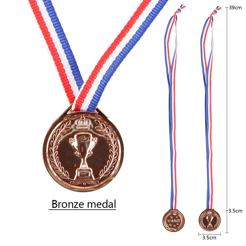 เหรียญทองแดง-ถ้วยรางวัล (สายประมาณ 75ซม. 4g)