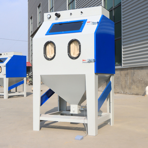 LS-9080LB hệ thống công suất cao phun cát tủ xử lý bề mặt chính xác khung bền với lợi thế bảo trì dễ dàng - Product Image 2