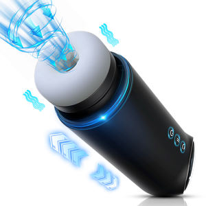 ألعاب جنسية للرجال البالغين، هزاز كهربائي أوتوماتيكي على شكل مهبل، أداة استمناء تلسكوبية للرجال - Product Image 2