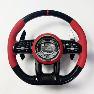 Volante de Fibra de Carbono Clase <span class=keywords><strong>Class</strong></span> para <span class=keywords><strong>Mercedes</strong></span>-Benz AMG W204 W205 CLA GLA 45 C217 W211 W212 W221 W222 S63 C63 GLA45 C43 SLC - Product Image 2