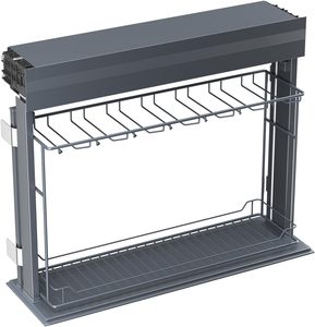 ตู้เก็บแก้วไวน์อัจฉริยะ Particle Smart Cabinet พร้อมชั้นวางแบบดึงออกได้ สวิตช์สัมผัส อลูมิเนียม สแตนเลส ป้องกันฝุ่น รุ่น J256-900 สวิตช์แบบสัมผัส - Product Image 4