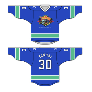 थोक सस्ती उच्च गुणवत्ता वाली नई मिनी आइस हॉकी जर्सी हॉट बिक्री अमेरिकी सभी टीम नेहलिंग सिलाई - Product Image 2