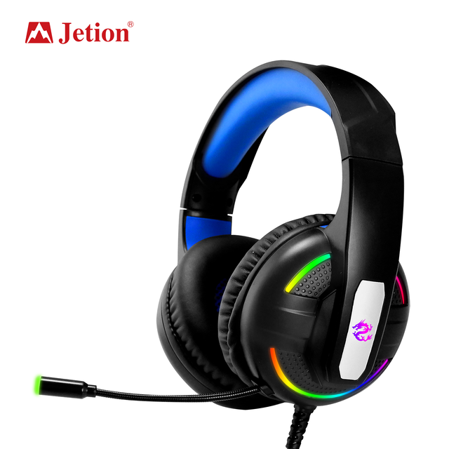 PJT-DEP2521 Best-selling Gaming and Sports Comfortable Fit Ear Wired Headphones with RGB Lights Dynamic Drivers Use
