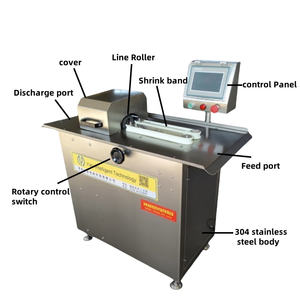 Máquina Automática de Doble Acción para Atar y Retorcer Salchichas, Enlazadora de Salchichas, Máquina de Atado con Alambre para Salchichas y Salami - Product Image 2