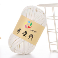 Fil de tissu Hyuna DIY du fabricant, fil pour tapis, sac, 100% polyester, matériau gaze pour chapeau de poupée tissé à la main, vente en gros