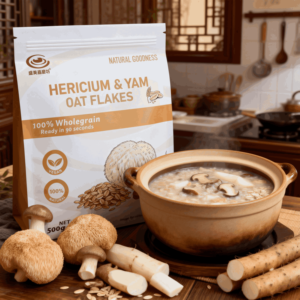 Cereal de Avena Integral con Hericium y Ñame, Hojuelas de Avena Instantáneas - Product Image 2