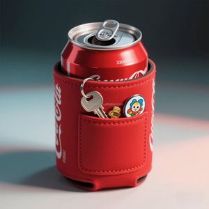 Manchons isothermes vierges pour canettes de bière, en néoprène pliable, pour sublimation, vente en gros, pour canettes de soda et bouteilles, couleur unie - Product Image 3
