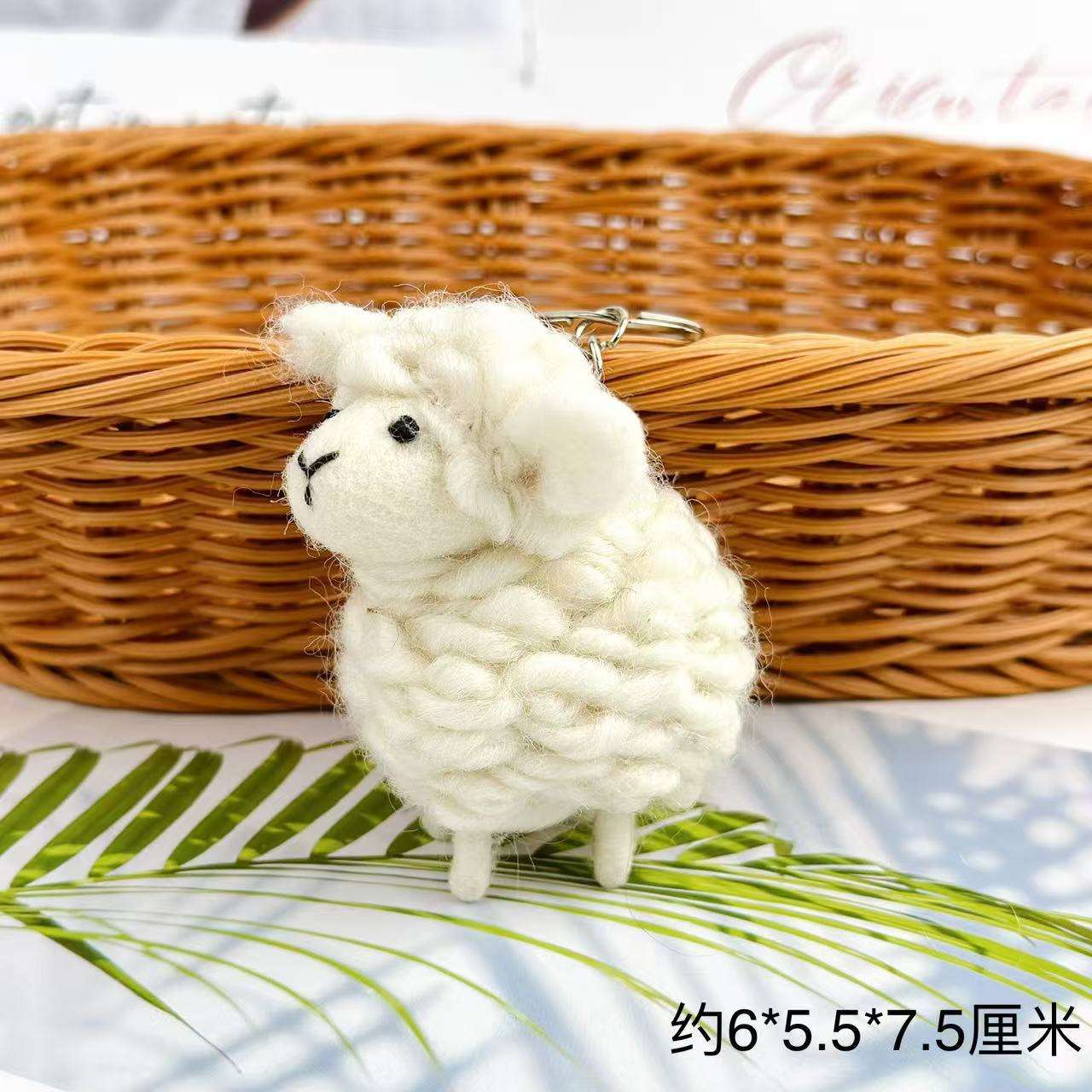 Anneau de suspension de mouton blanc-zhang même