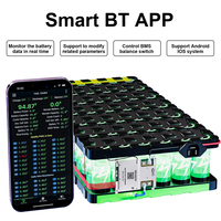 JK BMS BD6A8S10P Smart BMS 4S~8S BT RS485 HEAT CAN 0.6A Corriente 100A Balanceador Activo para Baterías Li-ion LiFePo4 LTO