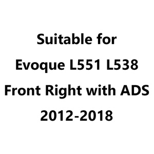Amortiguador de Aire, Suspensión Neumática Delantera Derecha con ADS, Compatible con Range Rover Evoque L551 L538 (2012-2018) - Product Image 4