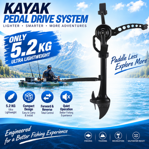 Pédalier <span class=keywords><strong>de</strong></span> <span class=keywords><strong>kayak</strong></span> léger en aluminium <span class=keywords><strong>de</strong></span> 5,2 kg pour propulsion avant et arrière, idéal pour les fabricants <span class=keywords><strong>de</strong></span> kayaks (OEM/ODM) - Product Image 1