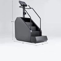 Machine d'escalade électrique, équipement de gym commercial, simulateur d'escalier, entraîneur cardio, équipement de musculation