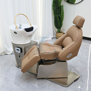 Tazón de salón, silla de lavado de masaje de enfermería, cabeza japonesa, cama de <span class=keywords><strong>Spa</strong></span>, silla de champú, silla eléctrica para lavar el cabello - Product Image 3
