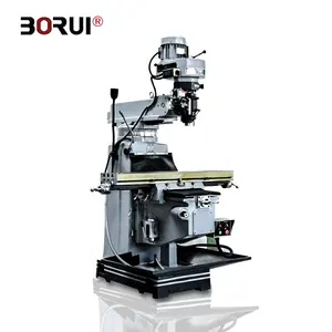 Universal Vertical Turret Hand Milling Machine for Sale X6325 2 Axis China Competitive Price 1270x254mm 780X400X500 Medium Duty