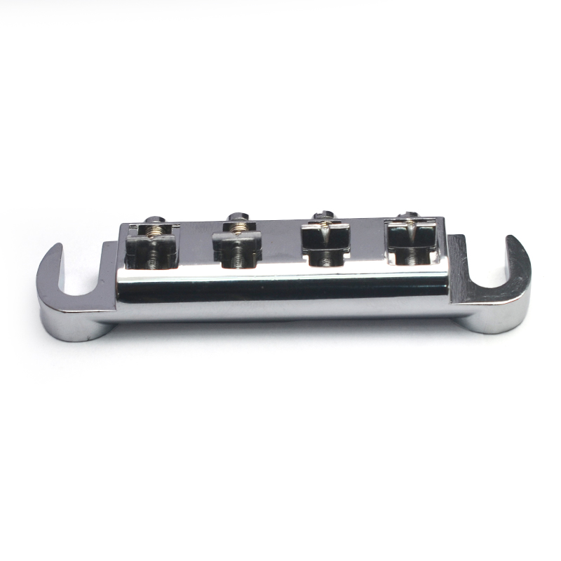 コンボブリッジテールピース 4 弦ベースギター用 87.2x20MM 弦間隔