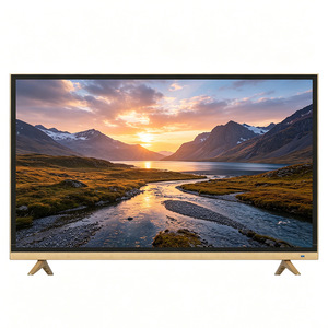 สมาร์ททีวี LED 4K UHD Full HD 1080p ตัวเครื่องสีเหลืองทอง พร้อมลำโพงในตัว และพอร์ต HDMI - Product Image 1
