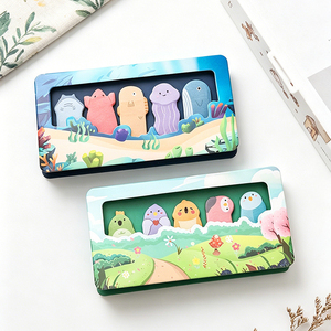 Pegatina Adhesiva con Diseño de Animalito para Notas, Etiquetas de Categorías, Notas Adhesivas para Estudiantes - Product Image 2