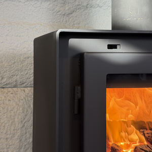 <span class=keywords><strong>Cheminée</strong></span> à bois en acier au carbone avec chaudière à eau, insertion directe en usine, chauffages intérieurs pour la maison, 5 ans d'assurance Warmfire - Product Image 5