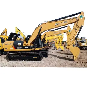 Second Hand CAT Big And Large Excavator 320D Used Cat 320D 326D Crawler Excavator With Winch FOR SALE