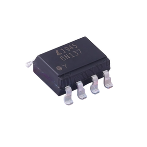 6N137S-TA1-L 6N137S Optocoupleur haute vitesse CI Port logique Optoisolateur Puce de circuit intégré CMS 6N137S-TA1-L - Product Image 1
