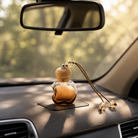 Botol Diffuser Aromaterapi Gantung Mobil Mini 10ml Kualitas Bagus