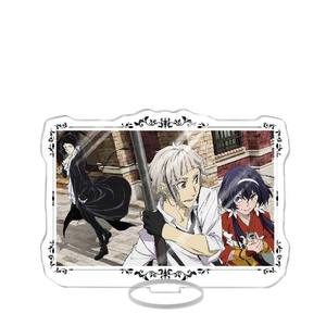 45 Estilos de Figuras de <span class=keywords><strong>Dazai</strong></span> Osamu y Nakahara Chuuya, Placa Acrílica de <span class=keywords><strong>Anime</strong></span>, Soporte de Escritorio, Modelo, Regalo, Adorno - Product Image 6