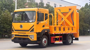 รถบรรทุกป้องกันแรงกระแทก Dongfeng 100K TMA พร้อมระบบไฮดรอลิกกันกระแทก สำหรับงานก่อสร้างบนถนน - Product Image 6