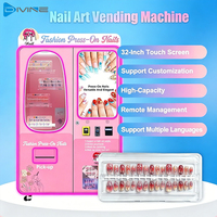 Máquina Expendedora de Uñas Impresas OEM ODM, Fabricación Personalizada de Máquinas Expendedoras de Uñas Postizas con Gestión Basada en la Nube